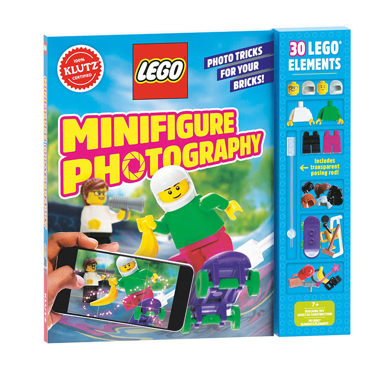 预售 英文原版 LEGO Minifigure Photography 乐高小人摄影 DIY玩具操作书 小学STEM辅