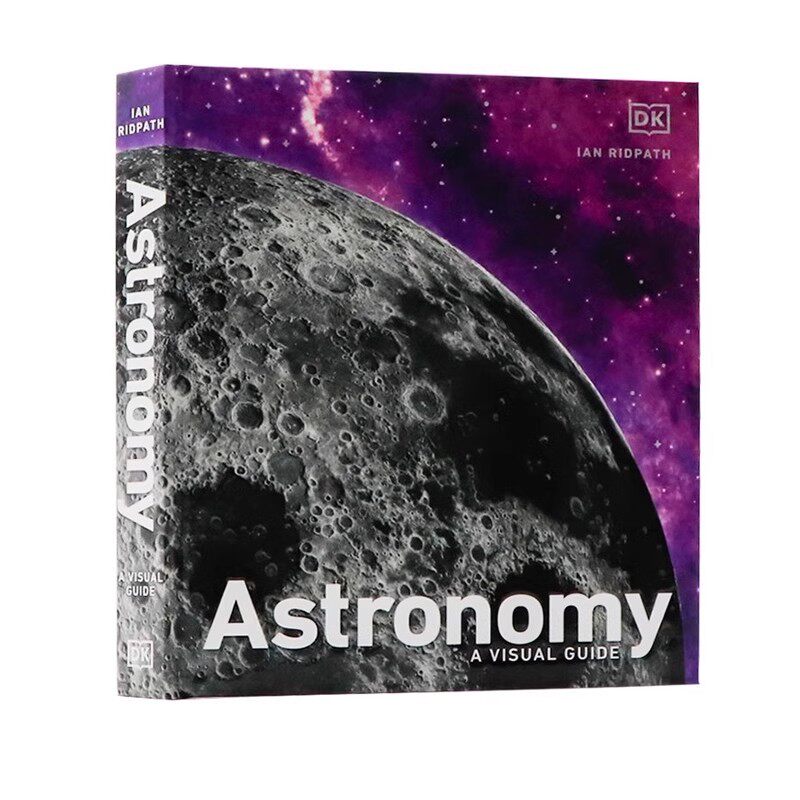 预售 英文原版 DK天文学视觉指南 Astronomy 儿童青少年星空行星星图认知英语读物 DK百科
