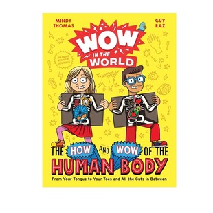 the How 英文原版 哇奇妙世界 儿童科学科普读物 预售 Body World Wow and The 奇妙人体 Human