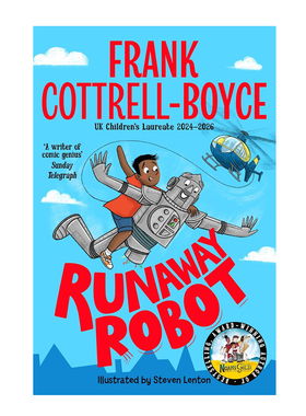 预售 英文原版 拯救失控机器人 Runaway Robot 英国儿童文学桂冠作家FRANK COTTRELL BOYANCE 经典作品