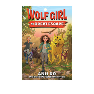 预售 英文原版 狼女孩系列 #2: 大逃亡 Wolf Girl The Great Escape 青少年课外读物