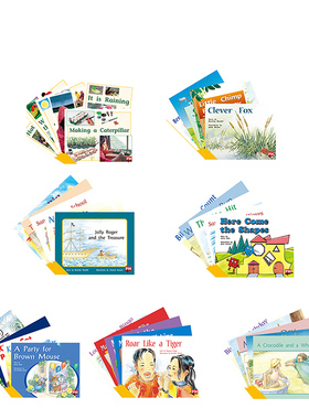 词汇训练 L6-L9 一年级36册 Yellow黄色套装 PM Readers 彩虹阅读 小学生分级阅读 小花生精选阅读教辅 英文原版启蒙绘本