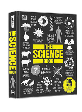 DK人类的思想百科丛书 The Science Book 科学百科图解 英文原版 学科科普全彩铜版纸精装 Big Ideas Simply Explained