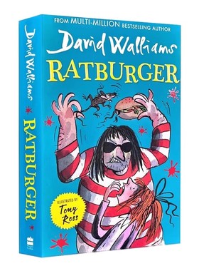 英文原版 Ratburger 少女驯兽师和她的霹雳鼠 大卫威廉姆斯幽默小说 David Walliams