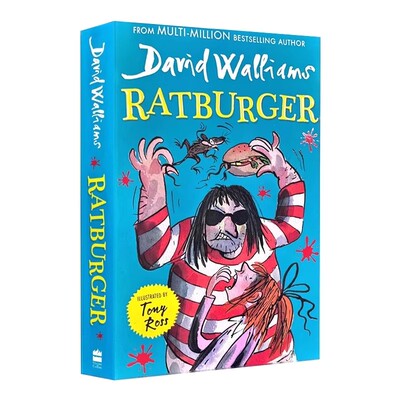 英文原版 Ratburger 少女驯兽师和她的霹雳鼠 大卫威廉姆斯幽默小说 David Walliams