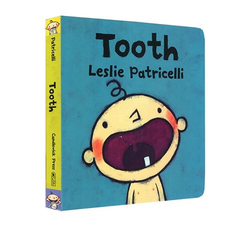 英文原版 Tooth 一根毛 脏小孩 名家 leslie patricelli 小毛孩系列 认识身体 幼儿认知启蒙图画书 0-3岁
