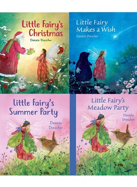预售 小仙女许愿 Little Fairy Makes a Wish 精装 爱尔兰风格绘本 Daniela Drescher 英文原版 欧洲童话图画故事书