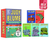 Blume Redpost麻烦精马文 5册盒装 Set Marvin Fudge 儿童幽默章节小说 青少年课外读物 朱迪布鲁姆 Box Judy 英文原版