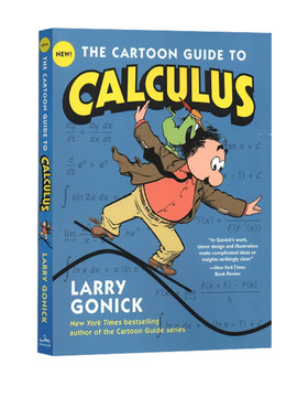 预售 微积分 The Cartoon Guide to Calculus 爆笑科学漫画 英文原版高中大学教辅用书 课后阅读趣味英语科普读物