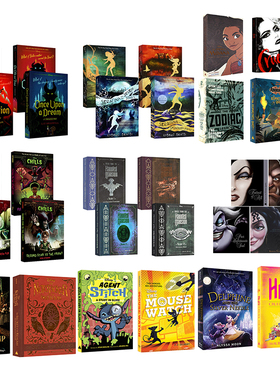 英文原版 Disney迪士尼正反派故事小说类 Disney Chills 惊悚恐怖故 Serafina 悬疑冒险 Evil Thing Disney 迪士尼反派人物