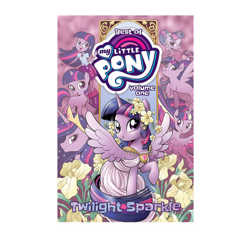 Best of My Little Pony, Vol. 1: Twilight Sparkle 小马宝莉 全彩漫画绘本第一辑 儿童课外阅读故事书