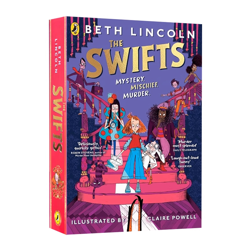 英文原版 斯威夫特一家 儿童绘本故事书 8-12岁 Beth Lincoln 英文原版 The Swifts  2024卡内基文学奖 纽约时报畅销小说