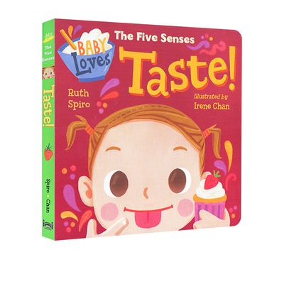 宝宝爱科学 2020年新品 Baby Loves The Five senses Taste萌萌的科学 英文原版 五感训练 宝宝的人体器官感觉启蒙 科普知识百科