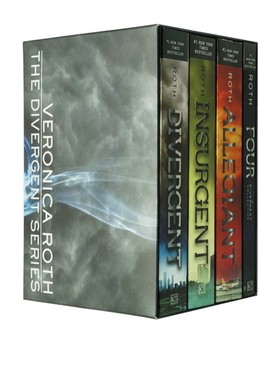 英文原版 The Divergent Series 分歧者系列 4部曲全套装 纽约时报畅销书 青少年科幻小说 反叛者 忠诚者外传
