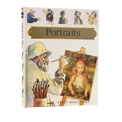 英文原版 First Discoveries 首次发现 透视眼系列 Portraits 肖像艺术 科学揭秘纸板胶片书