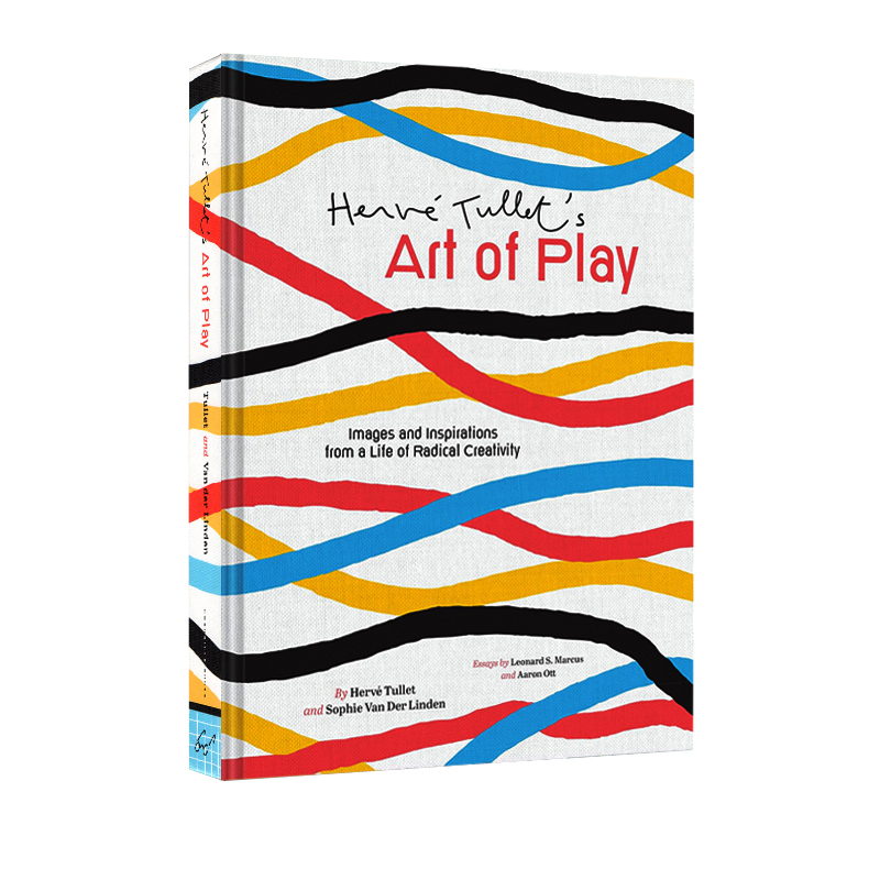 英文原版 Herve Tullet‘s Art of Play 埃尔维·杜莱 寓创作于玩乐 边玩边创作儿童读物精装全彩世界进口艺术画册画集