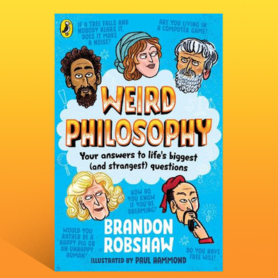 预售 奇怪的哲学 Weird Philosophy 中外哲学启蒙读物 英文原版 儿童科普插图桥梁书 庄子亚里士多德