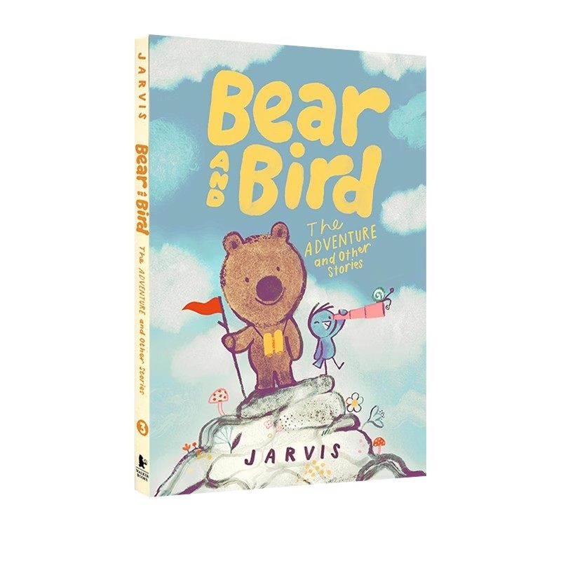 英文原版 Bear and Bird 熊和鸟：冒险及其它故事 儿童友谊故事图画故事绘本  Jarvis,书籍/杂志/报纸,儿童读物原版书,淘宝优惠券,粉丝福利购,淘宝优惠卷