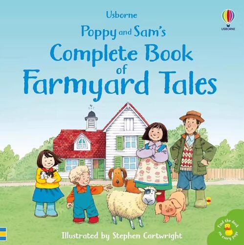 Usborne 趣味农场故事集 英文原版 The Complete Book of Farmyard Tales 布特太太一家和苹果树农场小镇 儿童睡前图画故事书