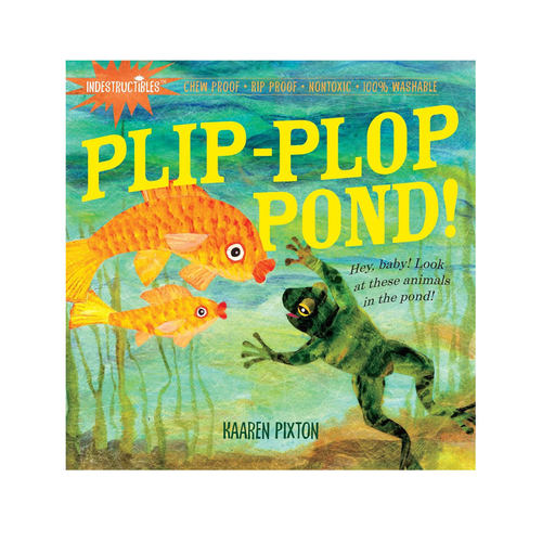 英文原版绘本Plip-PlopPond!