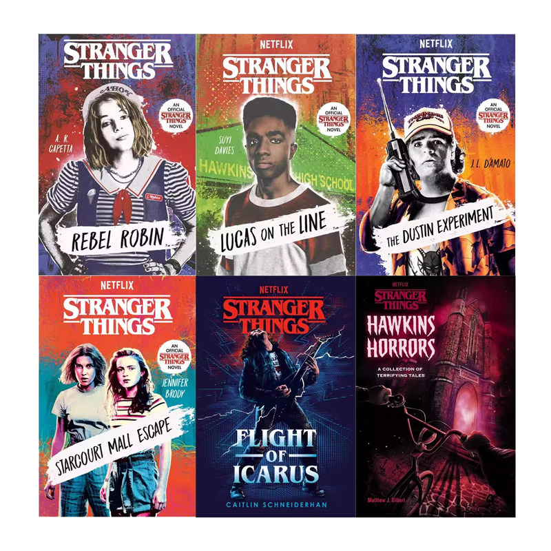 英文原版 怪奇物语 叛逆的罗宾 Stranger Things Rebel Robin 卢卡斯在线 Stranger Things Lucas on the Line 科幻悬疑小说,书籍/杂志/报纸,漫画类原版书,淘宝优惠券,粉丝福利购,淘宝优惠卷