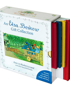 英文原版 Elsa Beskow Gift Collection 太阳蛋5本盒装 艾莎贝斯蔻情商性格教育绘本 瑞典绘本大师Elsa Beskow