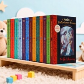 雷蒙斯尼奇 英文原版 Series Unfortunate 不幸历险 Snicket Lemony 波特莱尔大冒险13册 Events 青少年英语课外读物