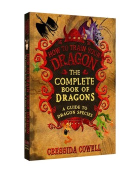 预售 英文原版 驯龙高手指南 The Complete Book of Dragons A Guide to Dragon Species 精装彩绘版 龙的画集