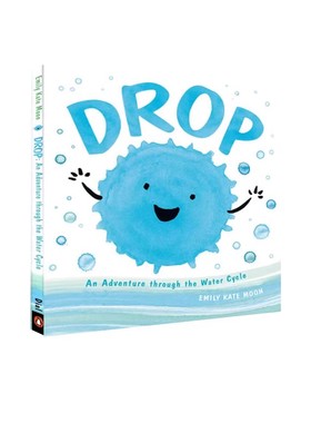 英文原版 Drop 水循环  On Earth  在地球上 I'm a Volcano !我是火山 少儿科普绘本图画书 知识类读物 24年新品