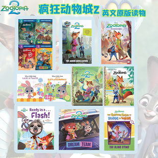 故事合辑 宝宝睡前晚安故事书 First Bedtime Zootopia 英文原版 迪士尼米妮米奇老鼠 疯狂动物城2 Storybook Disney