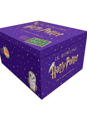 预售 哈利波特1-7套装 猫头鹰邮筒版 Harry Potter Owl Post Box Set Hb J K Rowling 精装 英文原版 艺术收藏精美盒装