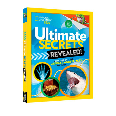 英文原版 美国国家地理 National Geographic Kids Ultimate Secrets Revealed 精装收藏版 探索世界 儿童百科科普读物