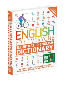 DK新视觉 English for Everyone Illustrated English Dictionary with Free Online Audio DK图解英语词典 英文原版 有音频