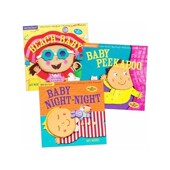 Workman出品 Books 英文原版 预售 安全无毒可水洗撕不破咬不坏 Indestructibles：Baby 3册 2岁婴幼儿早教启蒙认知 宝宝书