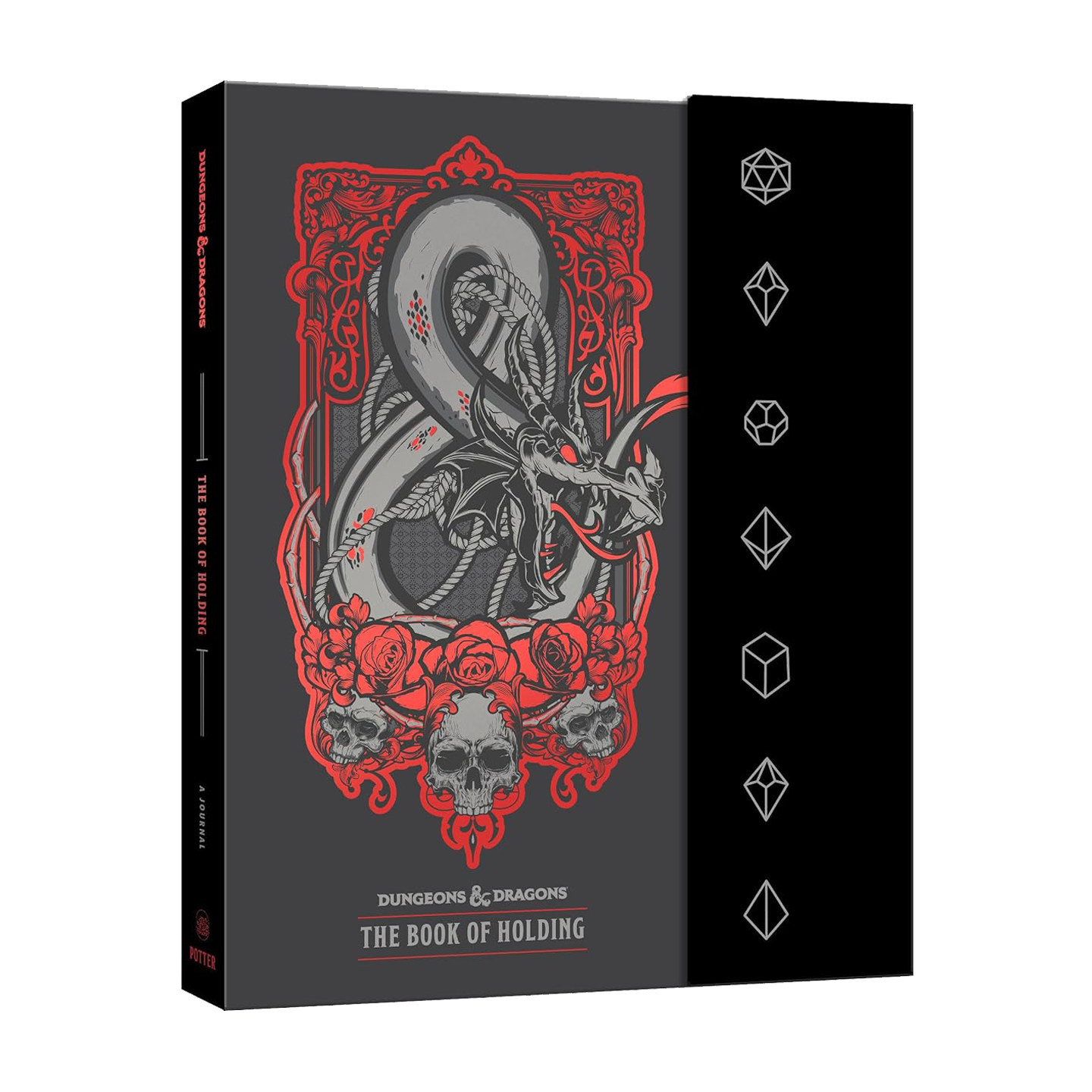 预售 龙与地下城 持有之书 精装笔记本 英文原版 Book Of Holding 带磁吸封皮 文创周边