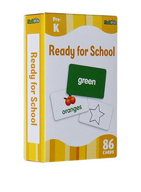 【80选5】英文原版 Write and Wipe Flashcards 学乐低幼启蒙早教 字母学习字卡 School Zone Flash Cards儿童早教入学 字卡闪卡