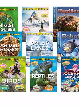 英文原版 Kingfisher Discover Science 发现科学系列 9册套装 麦克米伦 儿童百科科普启蒙
