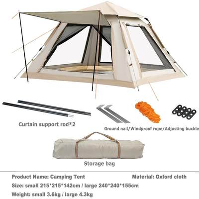 Outdoors pop-up Camping tent waterproof automatic open