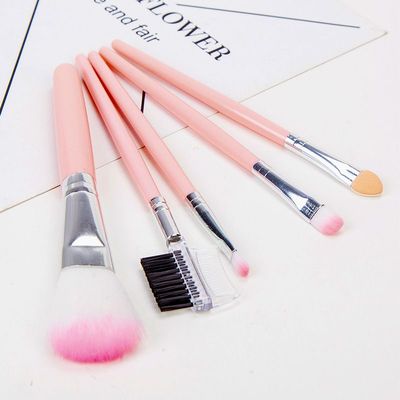 厂家直销化妆刷5件套人造毛眼影
