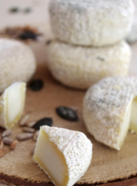 法国 Crottin de Pays库尔丹山羊鲜乳奶酪60g*12 软质干酪羊芝士