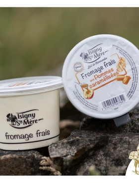 法国进口伊斯尼新鲜奶酪水果味清爽干酪Isiguy Fromage Frais500G