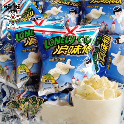 旺旺浪味仙创意螺旋薯卷蔬菜味