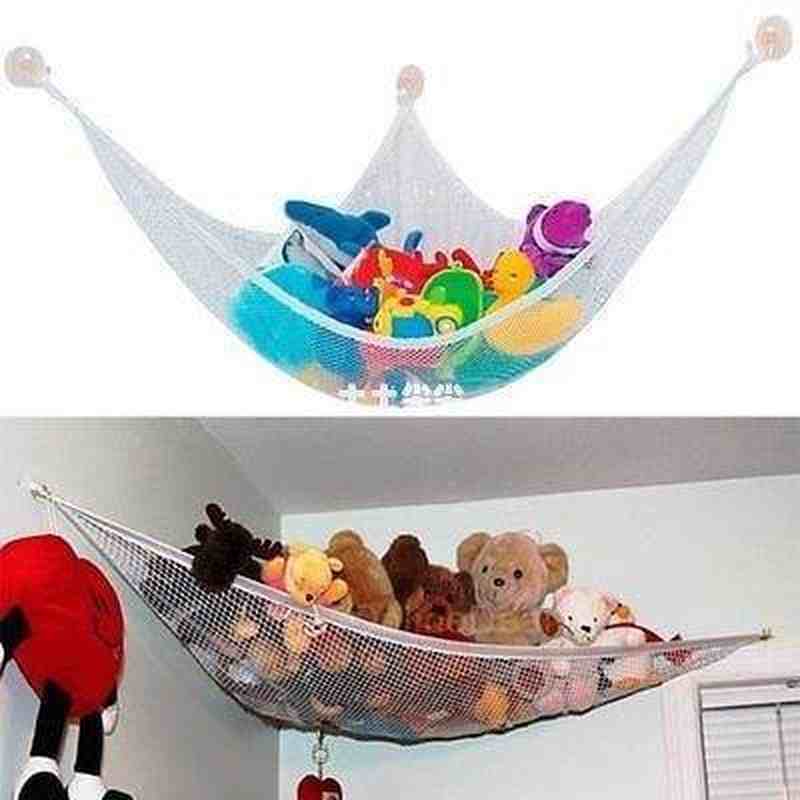Toy Net Storage Stuffed Jumbo Animals Hammock Organize Orga