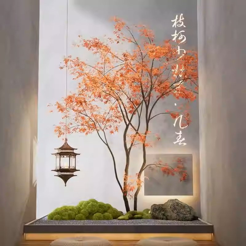 仿真假鸡爪槭树红枫仿生绿植物景观室内橱窗造景楼梯装饰组合套餐,鲜花速递/花卉仿真/绿植园艺,仿真绿植,淘宝优惠券,粉丝福利购,淘宝优惠卷
