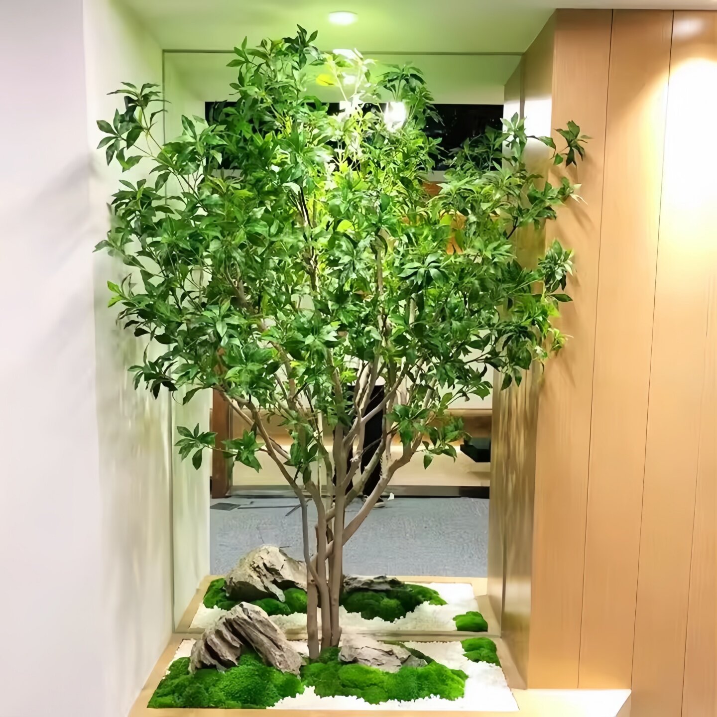 仿真马醉木假树仿生绿植物装饰景观造景室内户外大型落地橱窗套餐