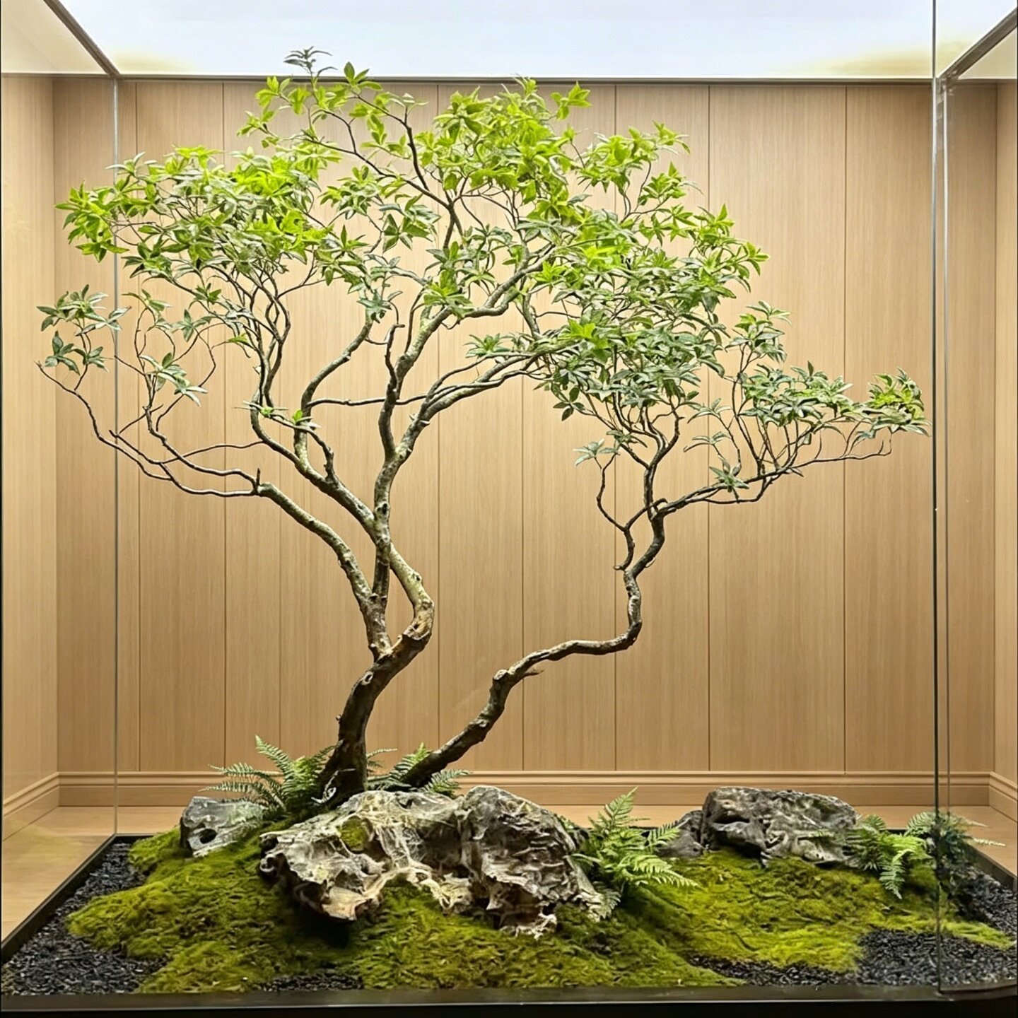 仿生假树马醉木橱窗造景仿真绿植