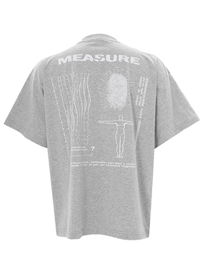 ZOZO FOREST解构MEASURE进化之路DNA序列白墨印花短袖t恤