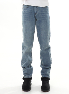 ZOZO FOREST 23SS水洗美式高盎司541版型CLEAN FIT宽松直筒牛仔裤