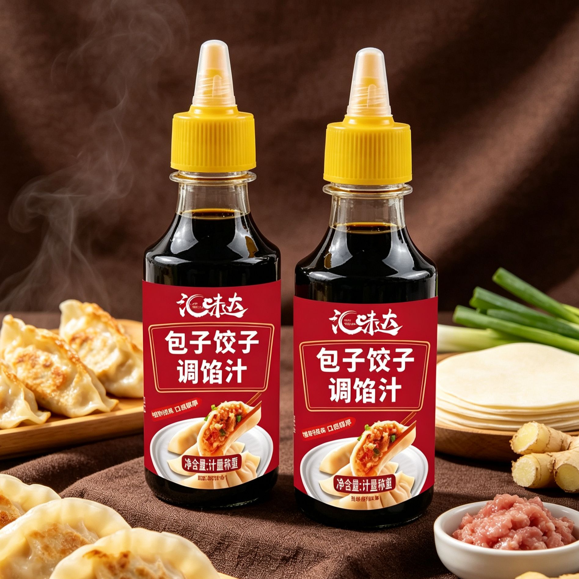 包子饺子馅汁家用包子饺子调味料汁馅料汁馄饨混沌酱汁增香调料