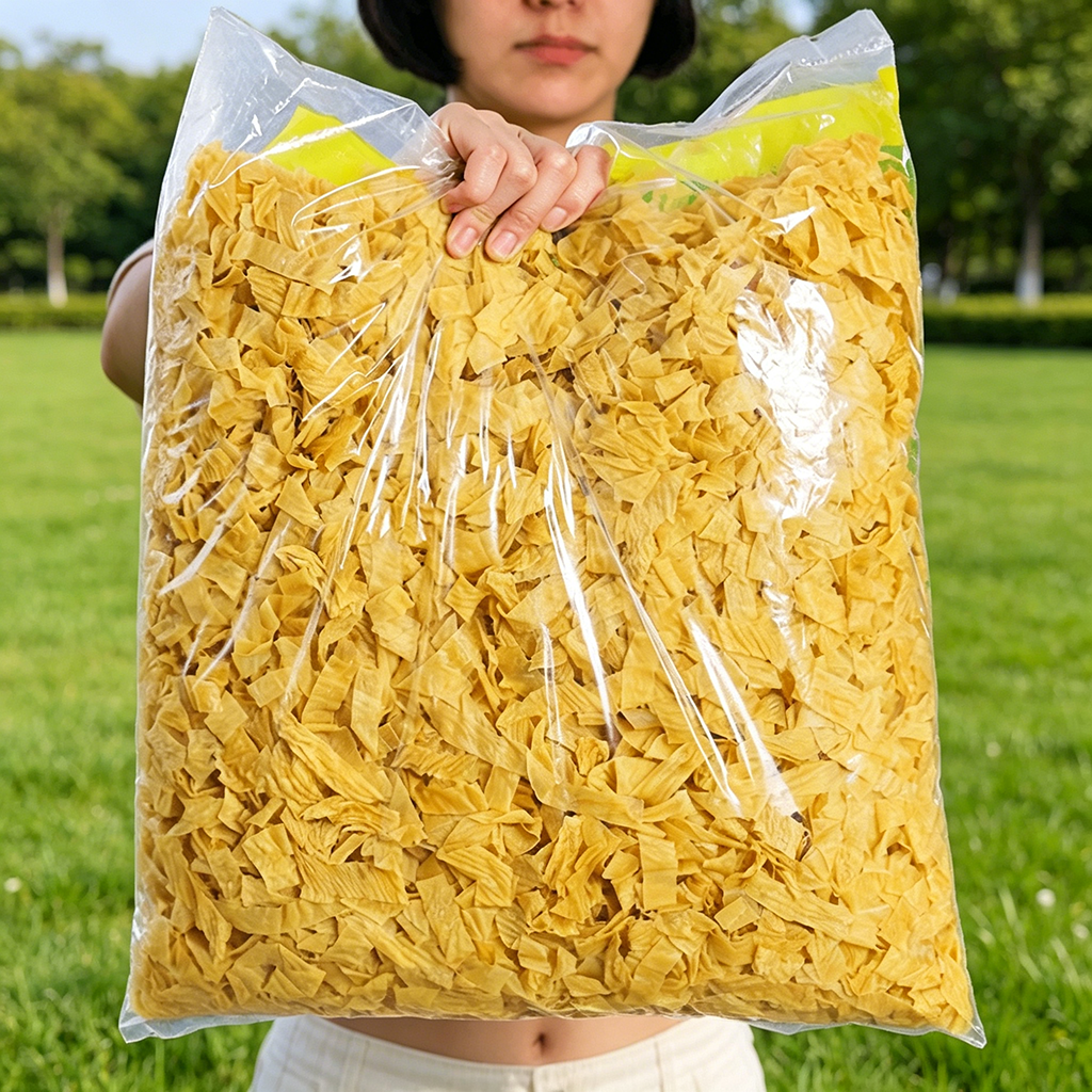 精选东北干豆皮特产豆腐皮丝干货非无盐豆制品火锅腐竹素食凉拌菜